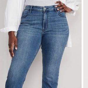 Old Navy Wow Straight High Rise Jeans